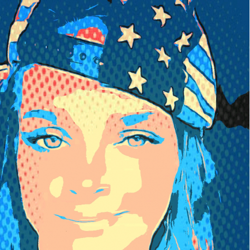 Photo pop art