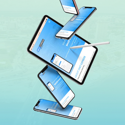Website Design: Onit Express Delivery