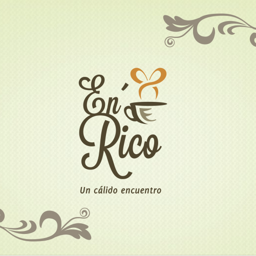 Corporate Design - En Rico Cafe Logo