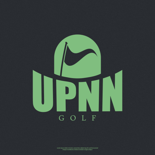 Golf Flag Logo