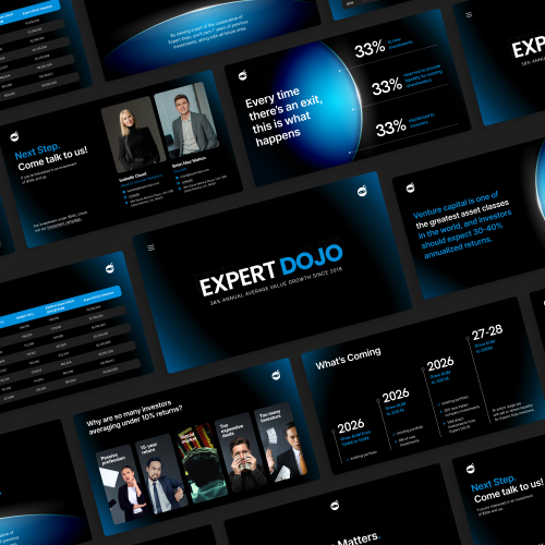High-Impact Pitch Deck for Investors