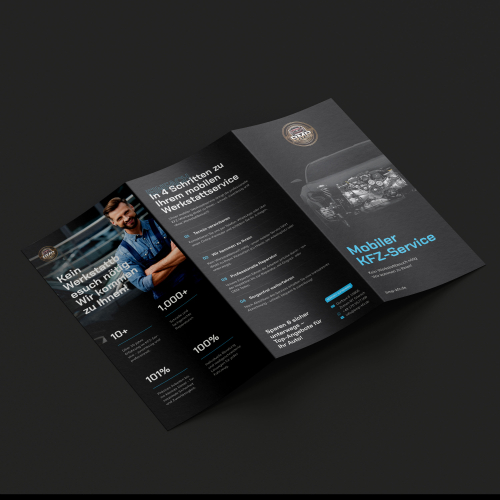 High-Converting Flyer Design for Auto Services