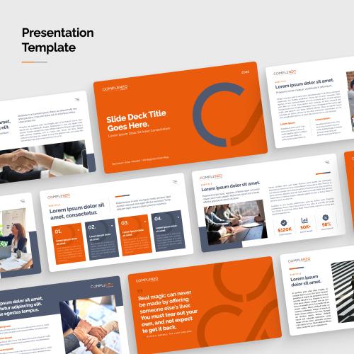 Modern Presentation Template for Business Impact