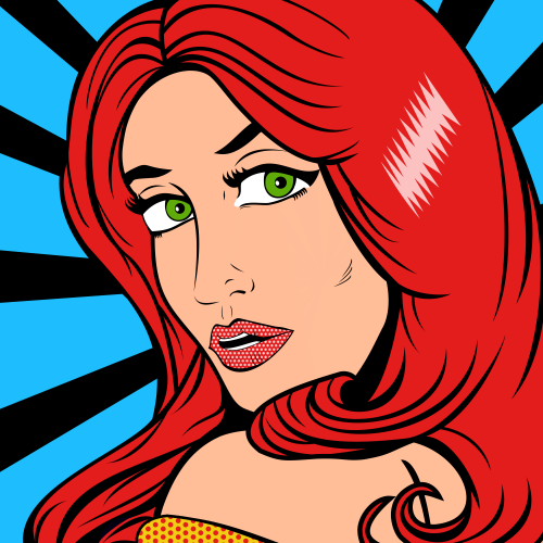 Girl With Red Hair thumb