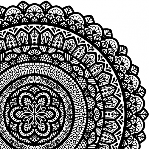 Intricate mandala