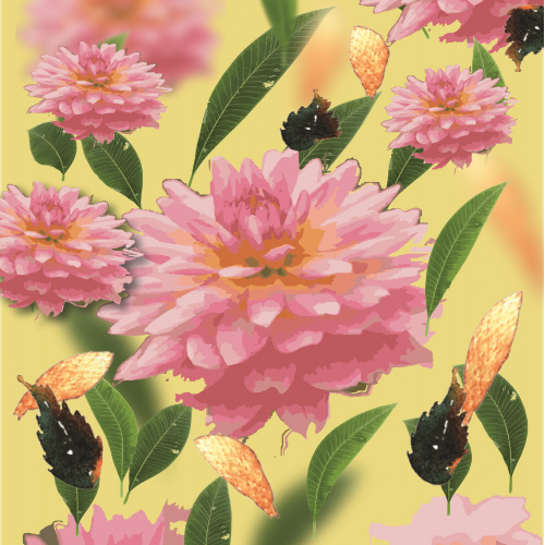 Dahlia surface pattern design