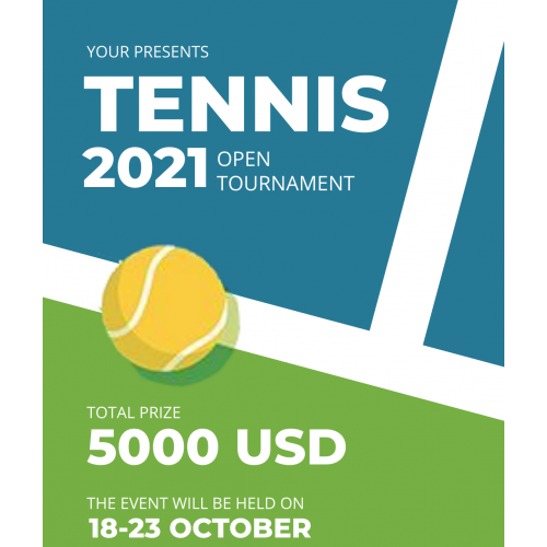Tennis open tournament