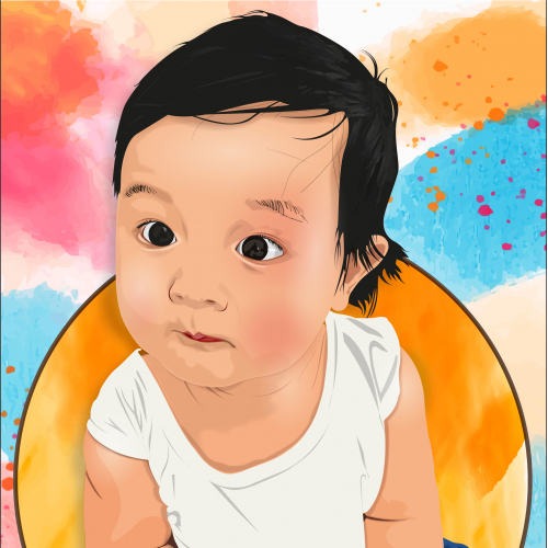 vector portrait