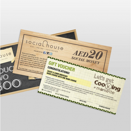 gift vouchers