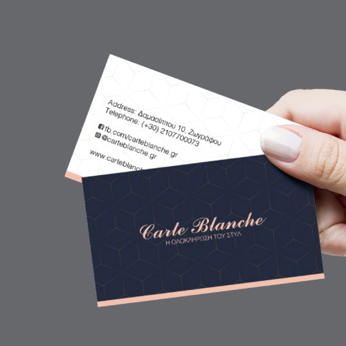 business card thumb