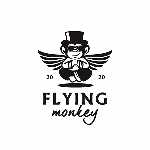 Flying monkey logo