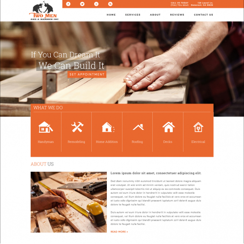 Handyman construction Theme thumb