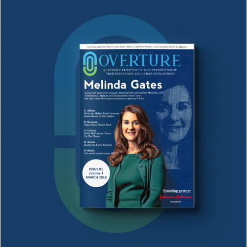 Magazine cover design