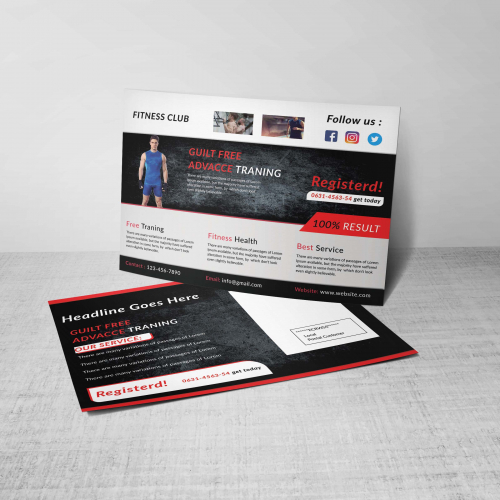 Direct mail Eddm postcard thumb