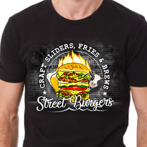 Burgers Brews Company T-Shirt.