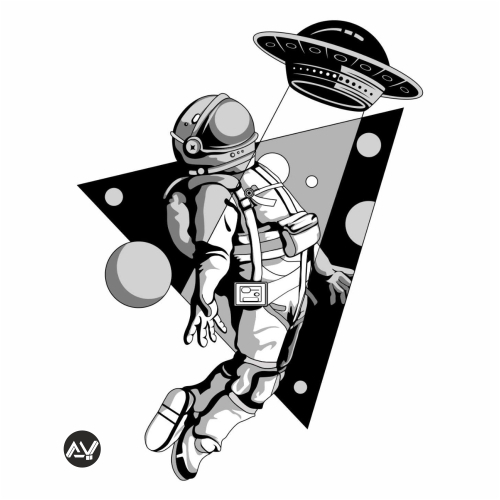 Astronaut vector illustration
