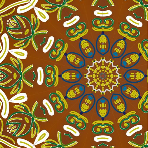 Pattern mandala