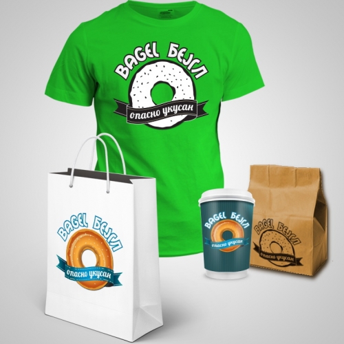 Bagel logo and branding thumb