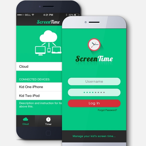 ScreenTime UI Design