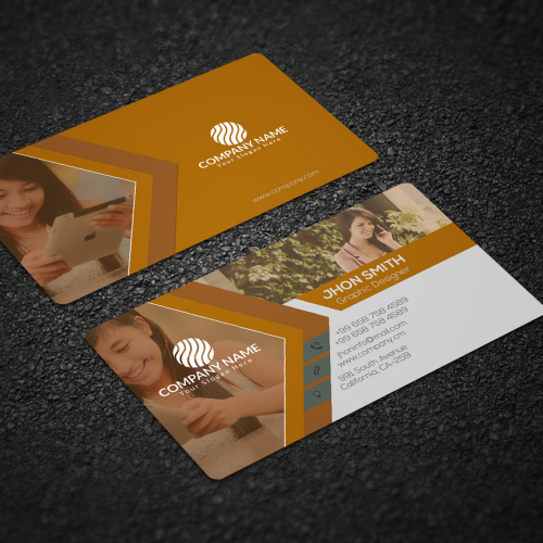 Business card design