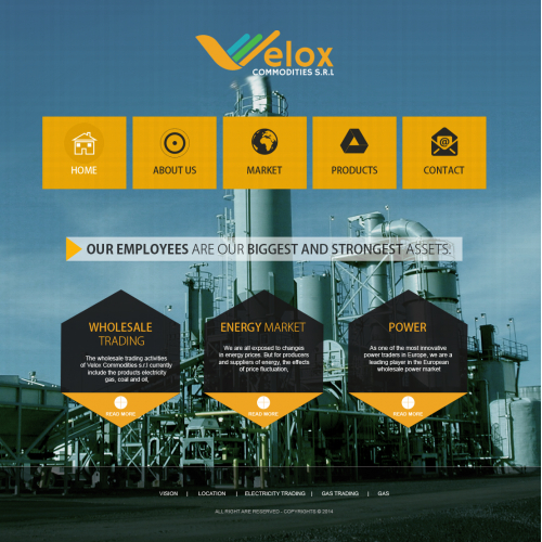 Vilox (Website template)