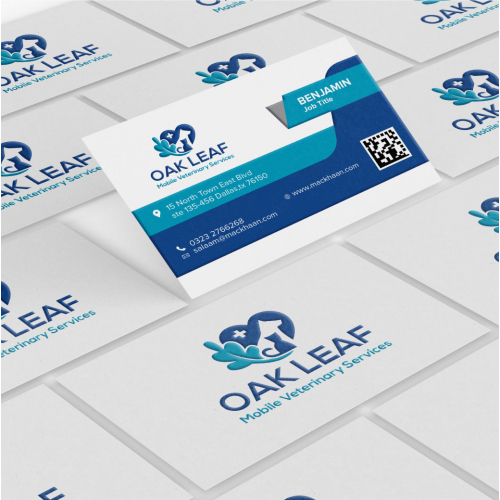 business card thumb