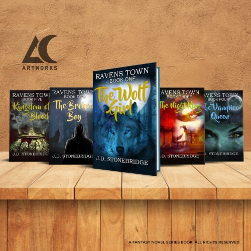 BOOK SERIES COVER DESIGN thumb