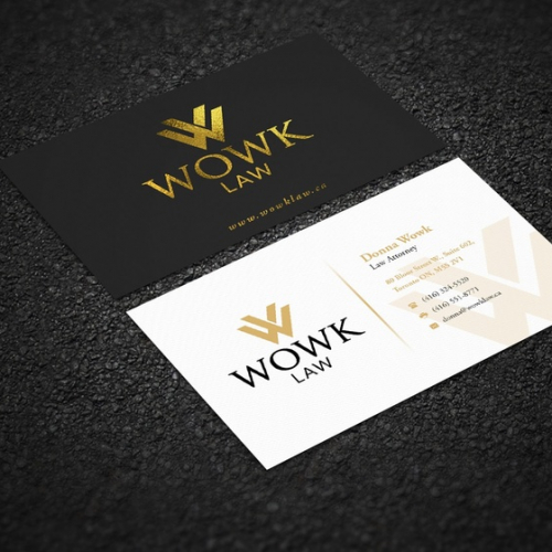 Modern and cool , stylish business card