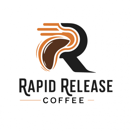 R coffee company logo
