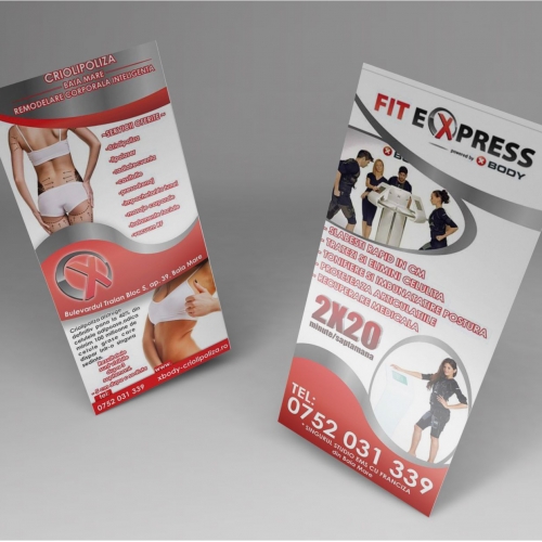 Flyer design for Fit
