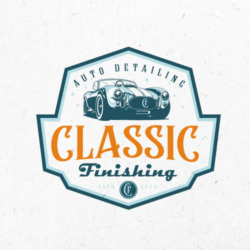 Classic Car Restoration Logo