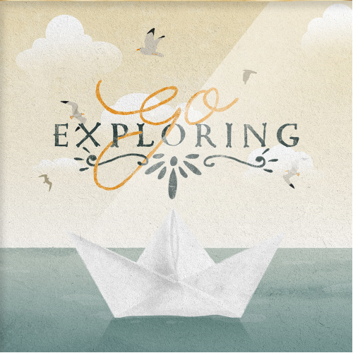 Go Explorer Typography Poster