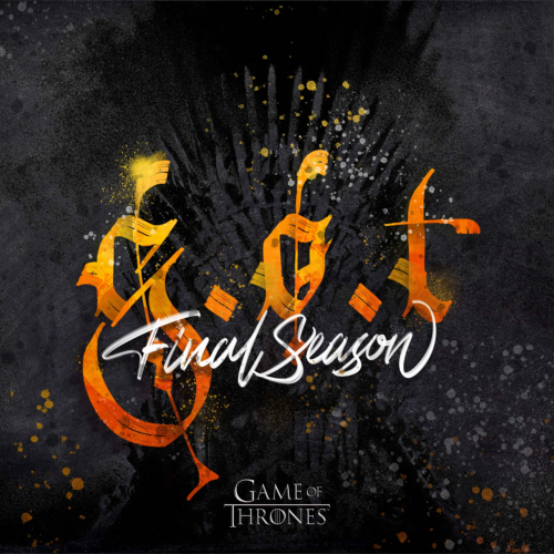 Game of thrones typography logo