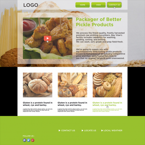 web tamplate