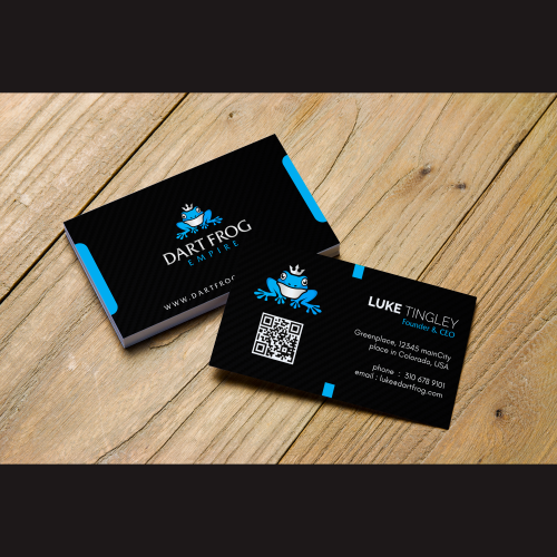 business card thumb