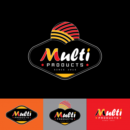 multi production logo design