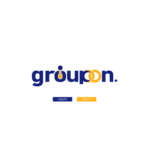 unique logo design for groupon company