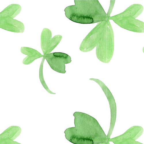 green clover pattern