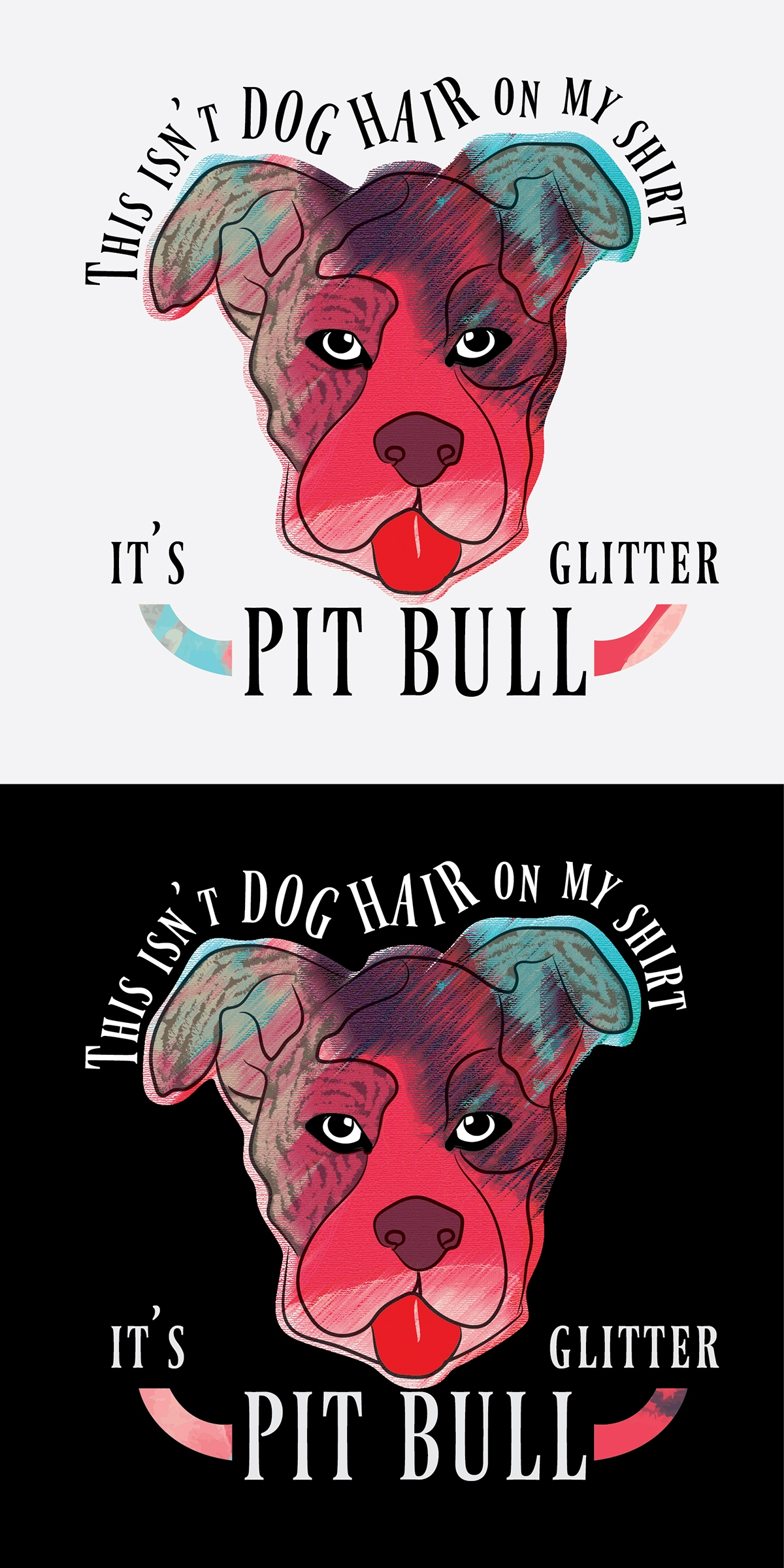 Pit Bull Glitter