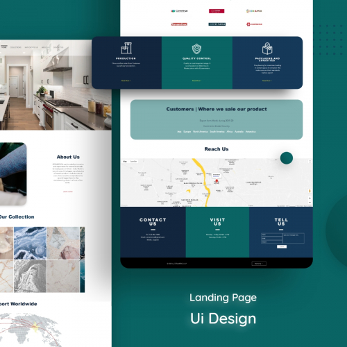 Landing page Ui