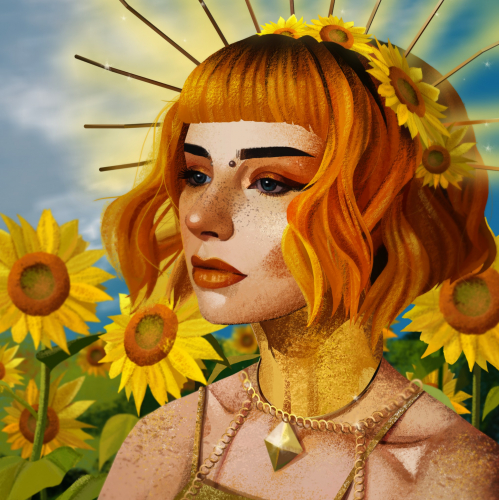 Sunflower Godess