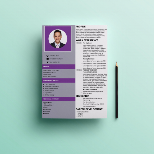 Resume Design.