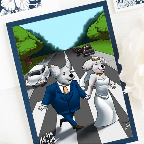 Invitation Illustration Design