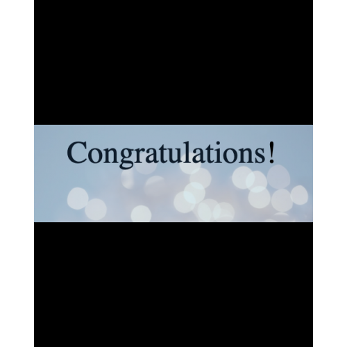 Congratulations Card