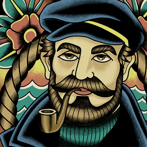 T-shirt design for Sloppy Sailor
