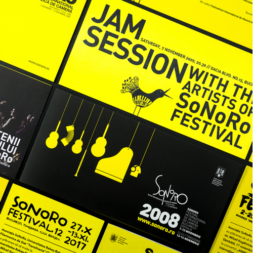Printed items for SoNoRo Festival thumb