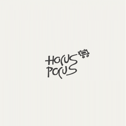 logo for hocus pocus - toy manufacture