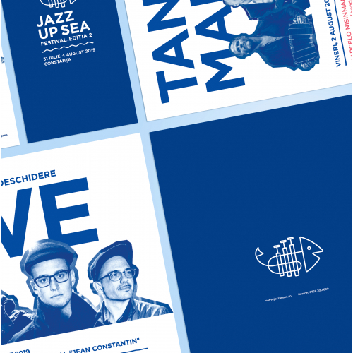 visual identity for JazzUp - jazz concerts series thumb
