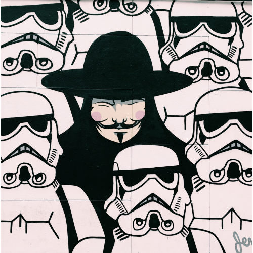 Storm trooper street Art thumb