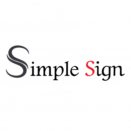 Simple Sign Logo
